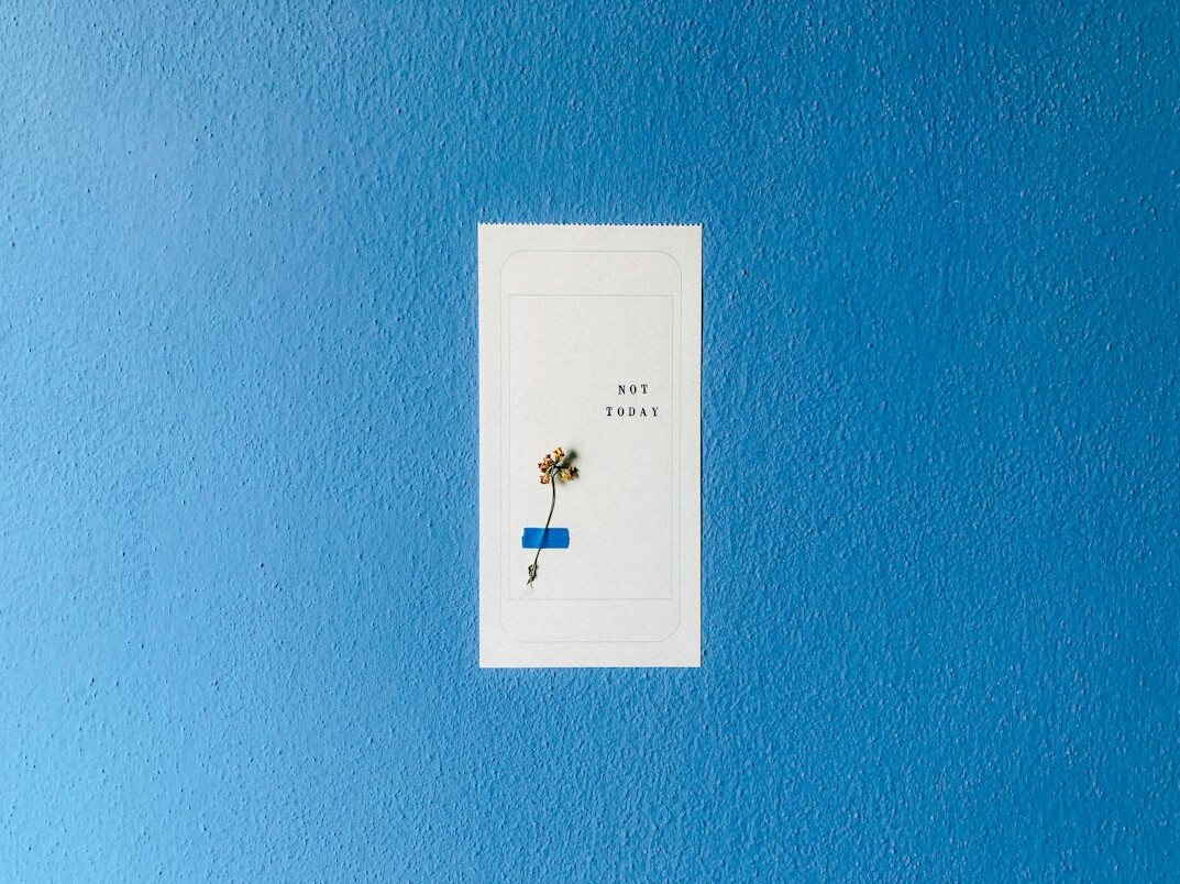 smart thermostat on wall